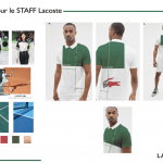 Création de Polo pour le staff de Lacoste par les étudiants de 2e année de CREAPOLE l'école de design graphique et de communication visuelle
