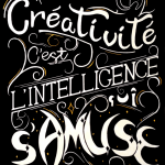 Création de typographie par les étudiants de 2e année de CREAPOLE l'école de design communication visuelle et design graphique