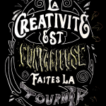 Création de typographie par les étudiants de 2e année de CREAPOLE l'école de design communication visuelle et design graphique