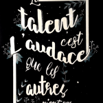 Création de typographie par les étudiants de 2e année de CREAPOLE l'école de design communication visuelle et design graphique