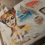 CREAPOLE ecole design prepa manaa carnet voyage dessin